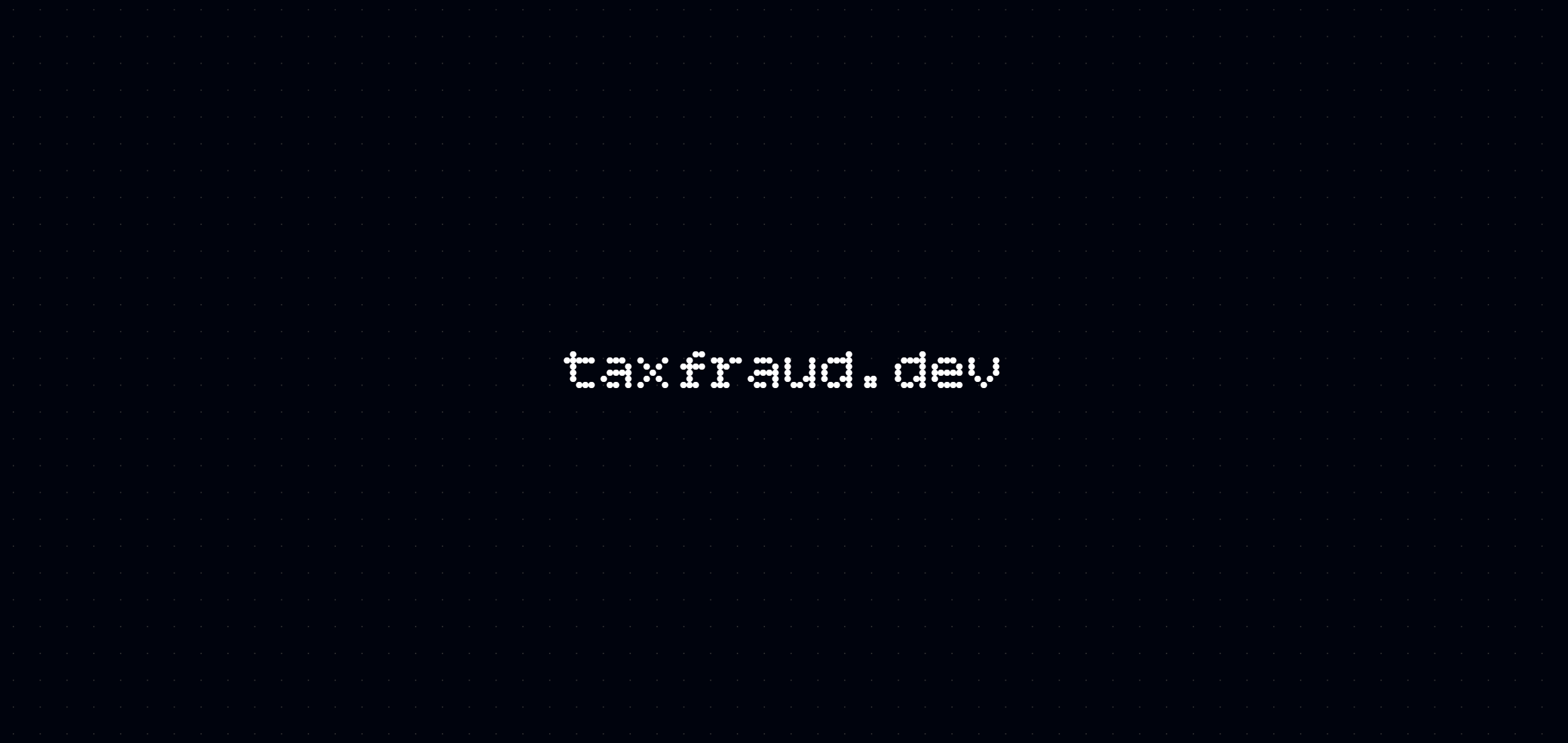 taxfraud.dev